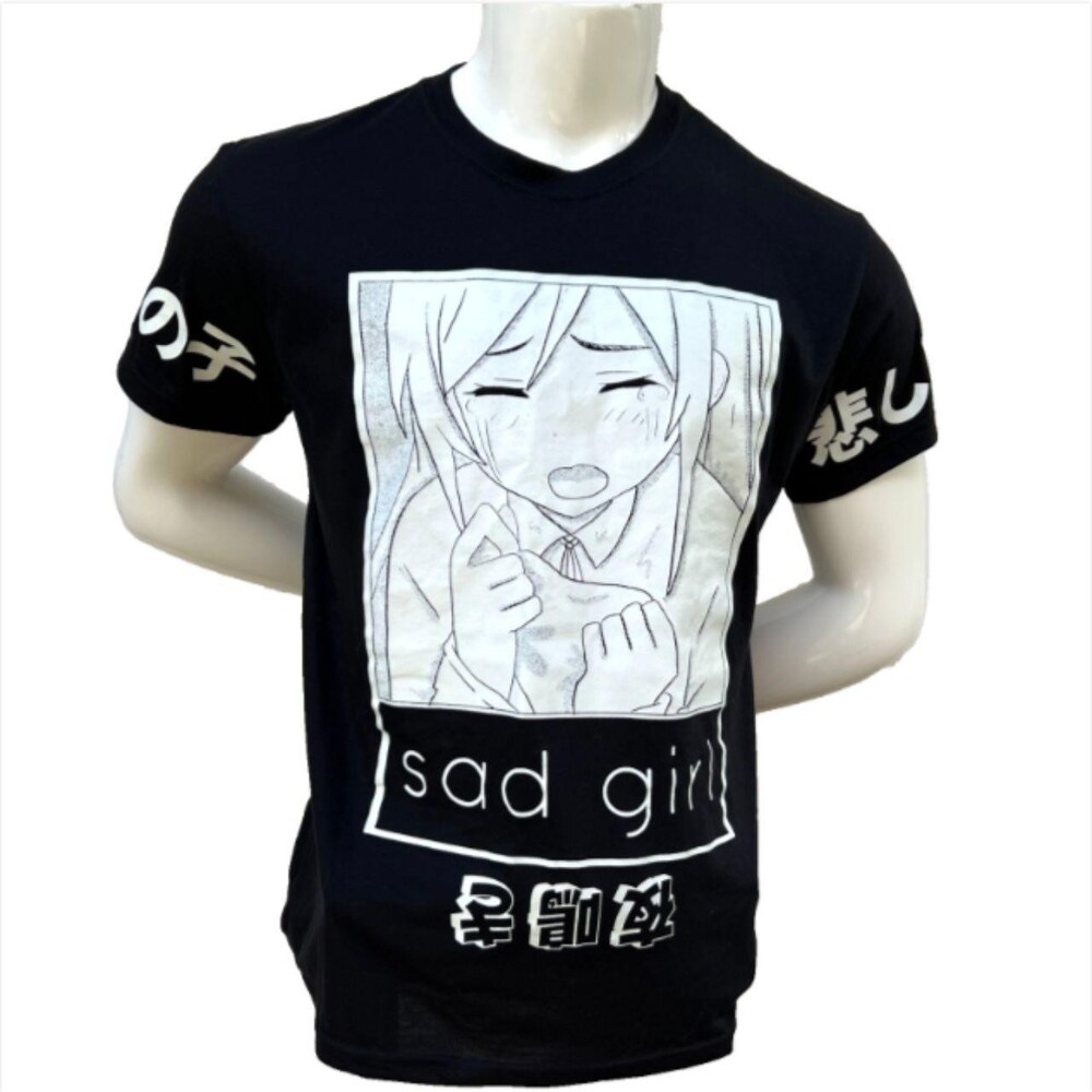 Men's Black and White T-shirt
